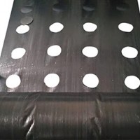 打孔防草布